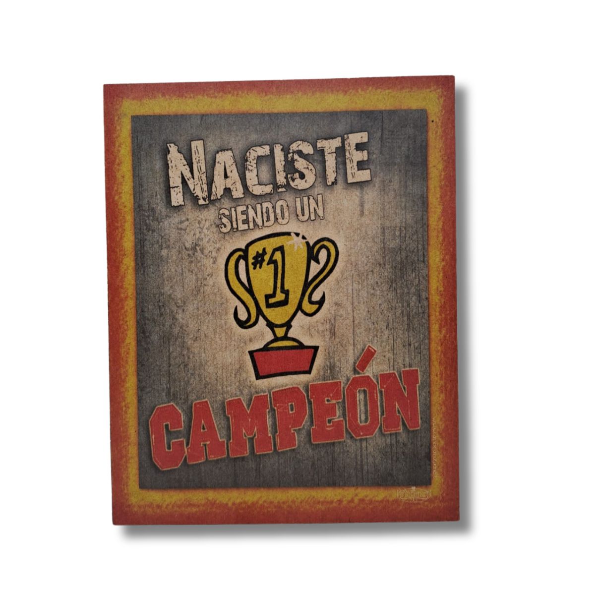 Regalo para un Hijo /Deportista /Naciste Campeón