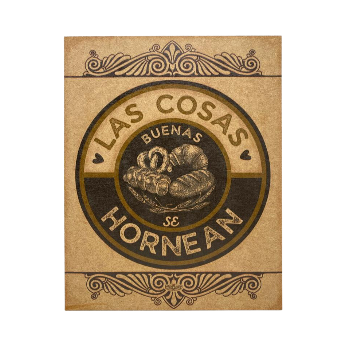 Letrero decorativo para cocina / Panadería / Pastelería / Hornea