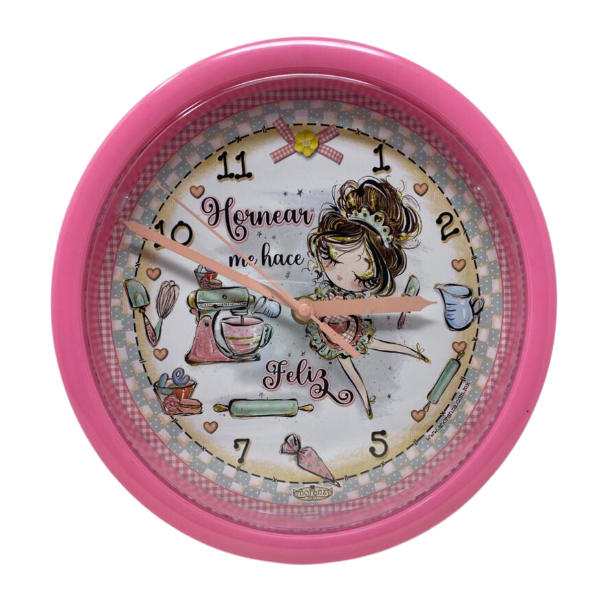 Reloj de Pared Hornear Feliz