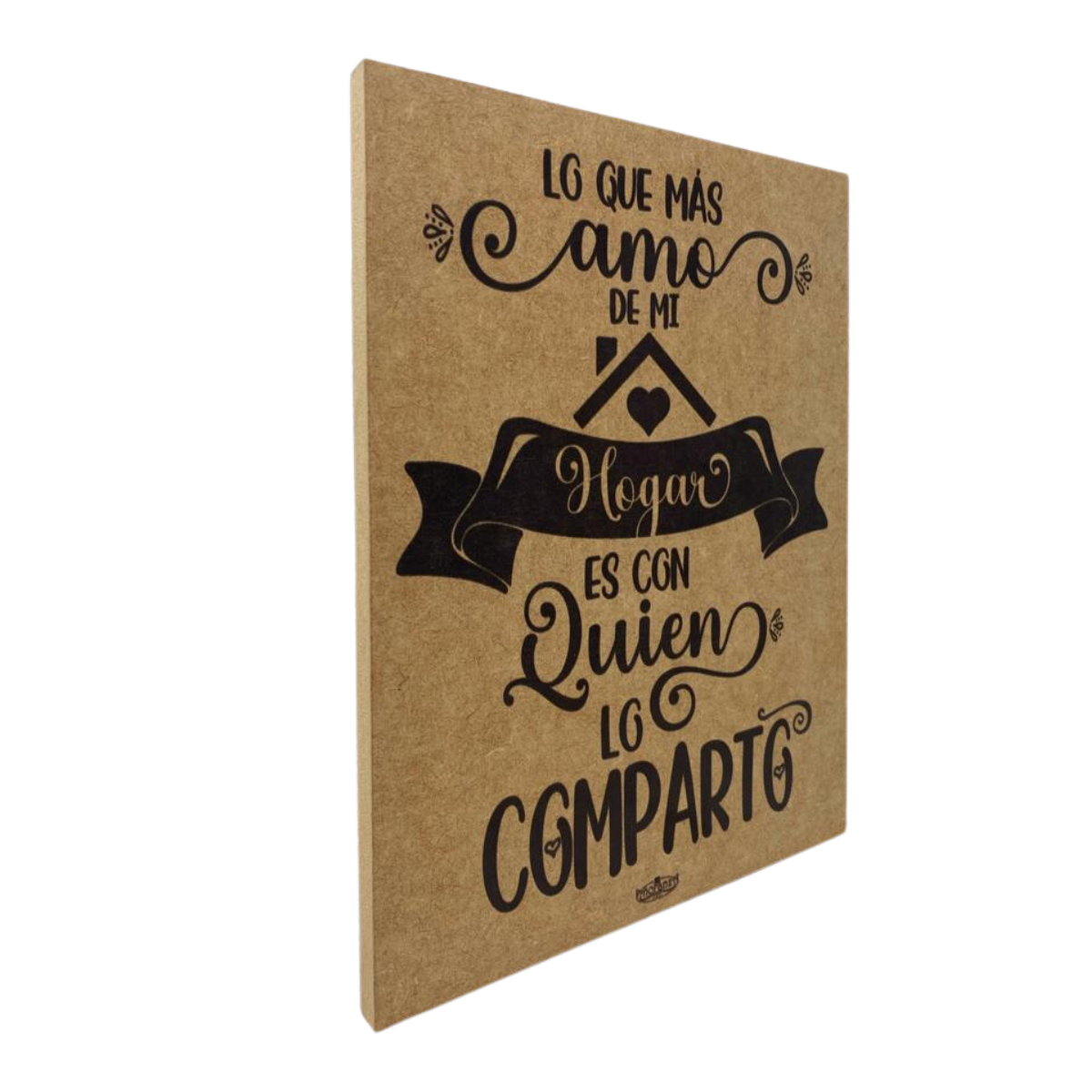 Letrero decorativo para el hogar familia /Hogar Comparto