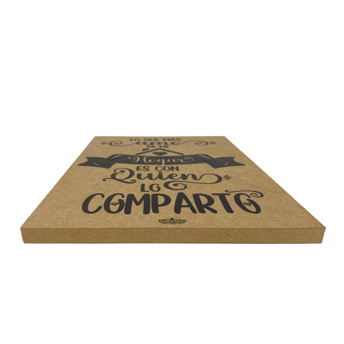 Letrero decorativo para el hogar familia /Hogar Comparto