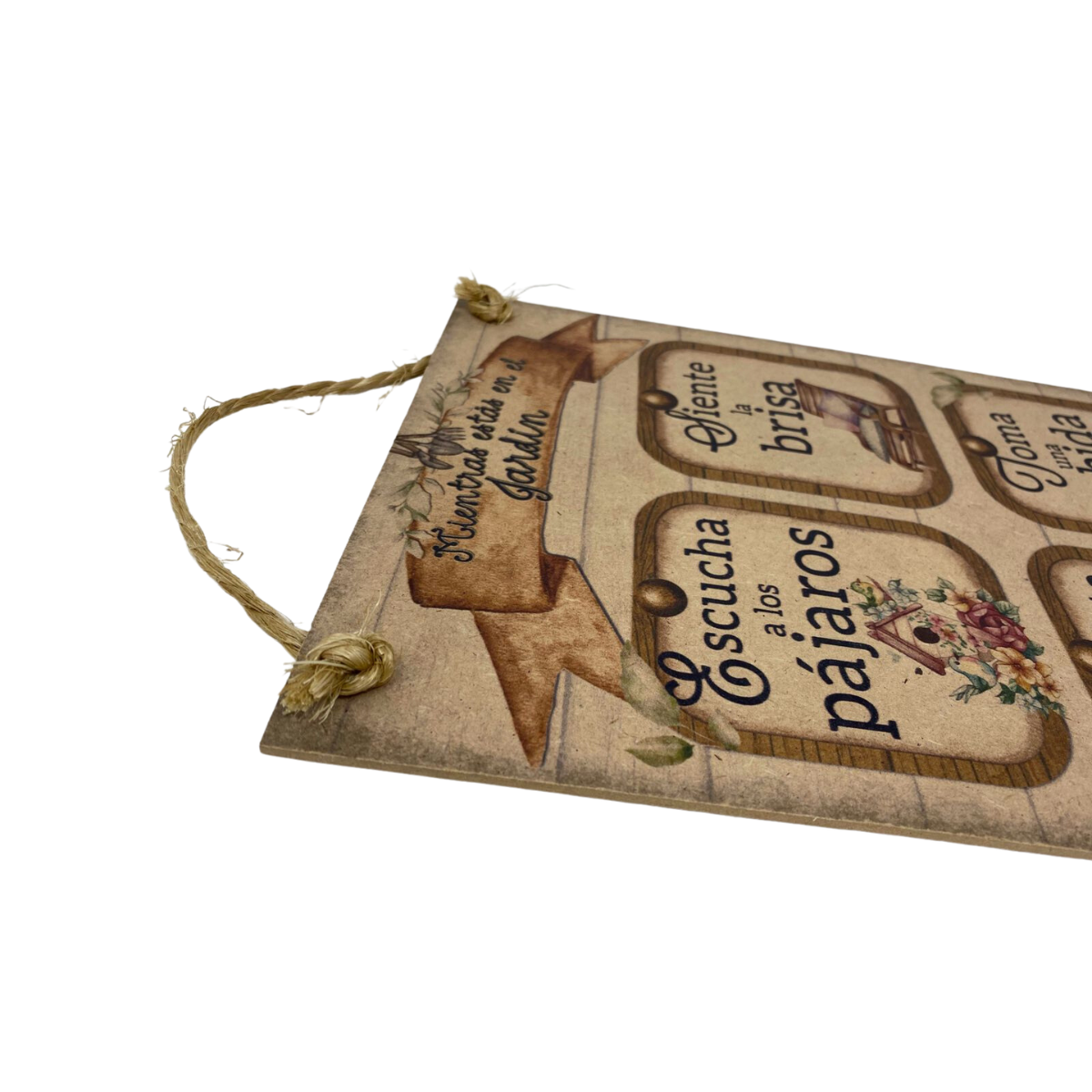 Letrero Decorativo para Jardin