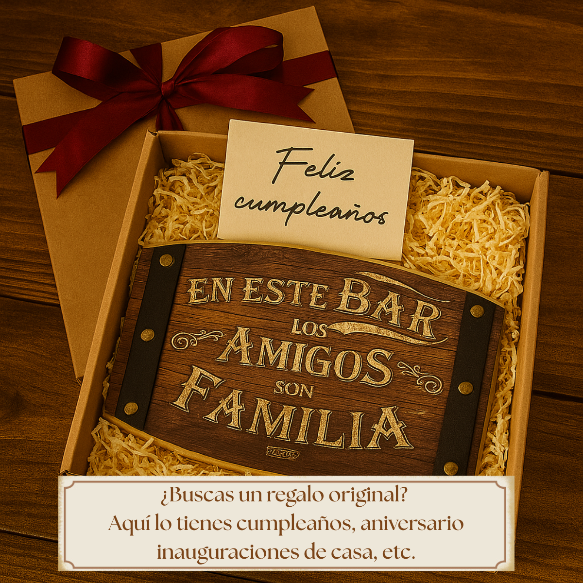 Decoración para Bar o Cantina/Bar Familia Amigos