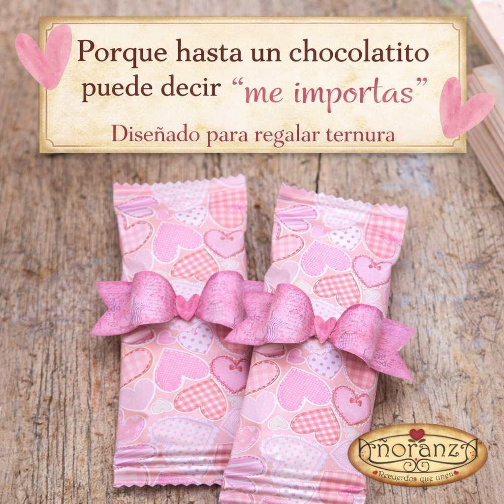 Envoltura imprimible para chocolate | Regalo dulce para alguien especial