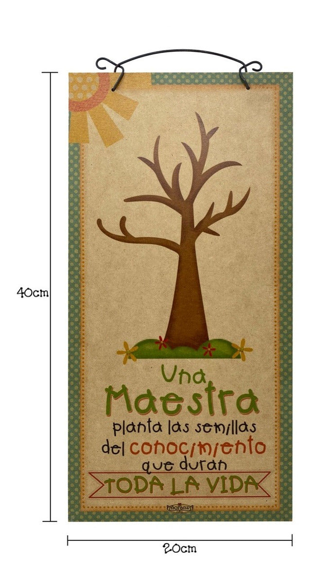 Regalo para la maestra | Maestra Semillas