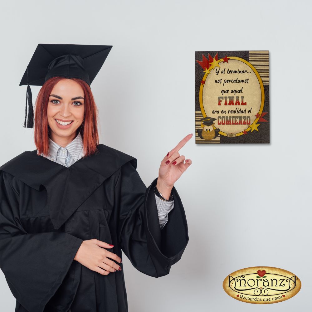 Regalo para graduación| Final comienzo