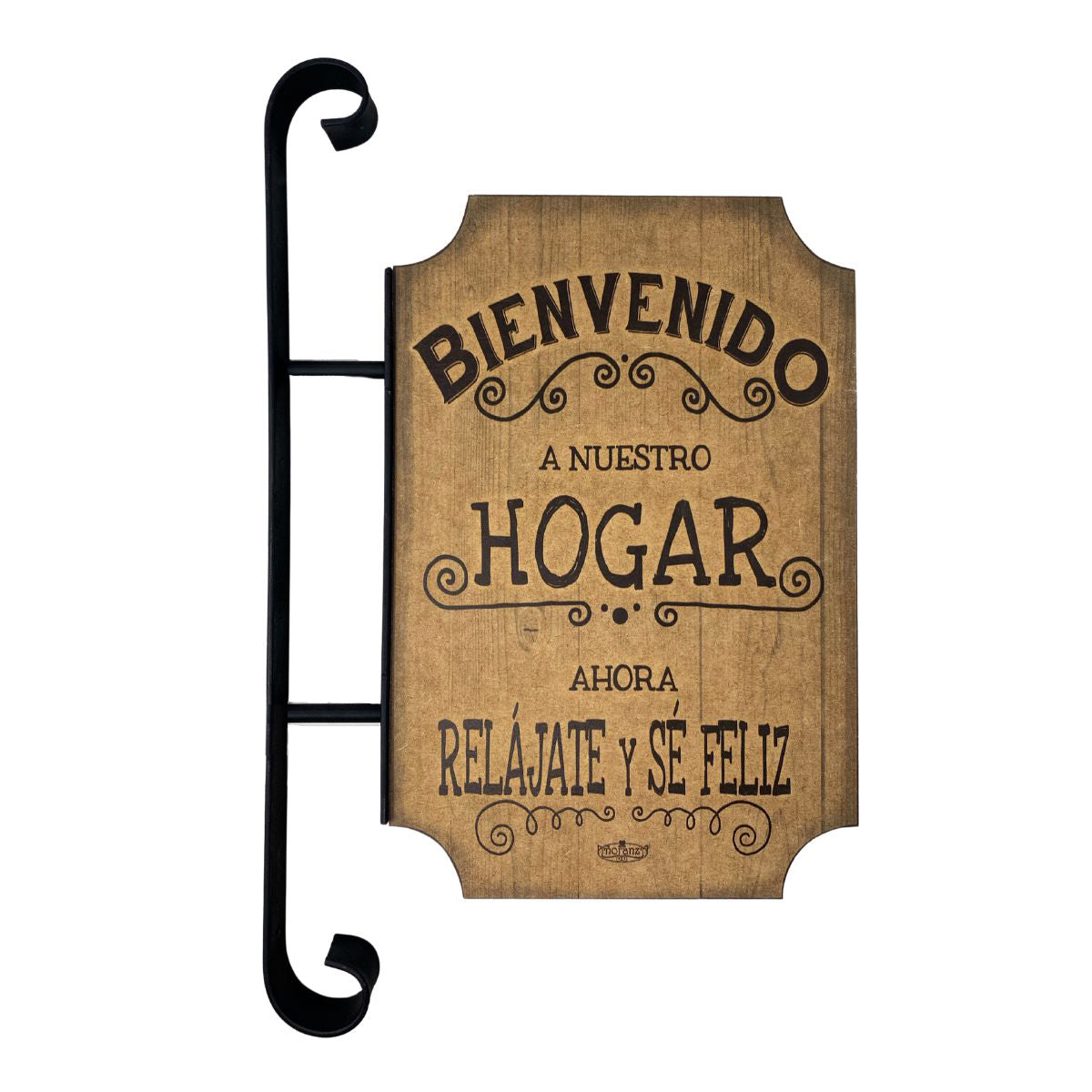 Decoraciòn para el Hogar/ Herrería Bienvenido relájate y sé feliz
