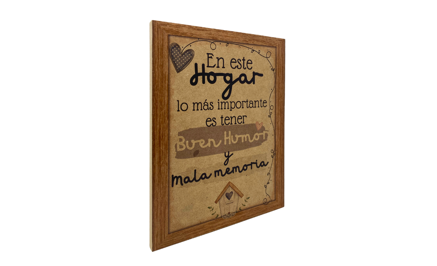 Decoración para el Hogar - Hogar buen humor y mala memoria