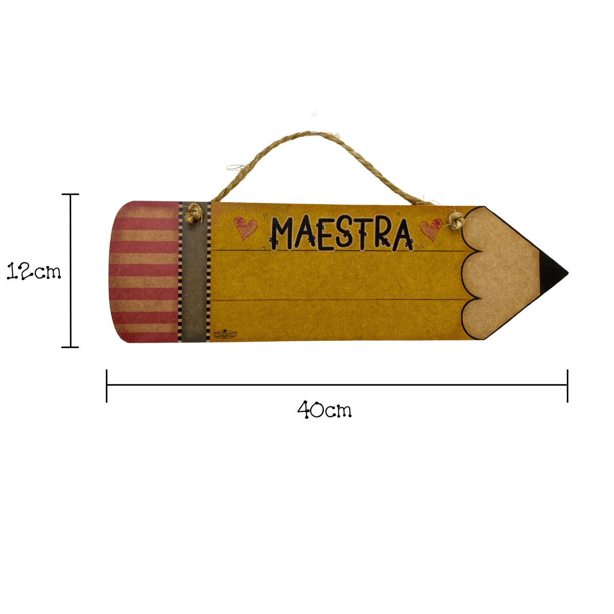 Decoracion para salon de clases/ Regalo para maestra/ Lápiz Maestra Personalizado