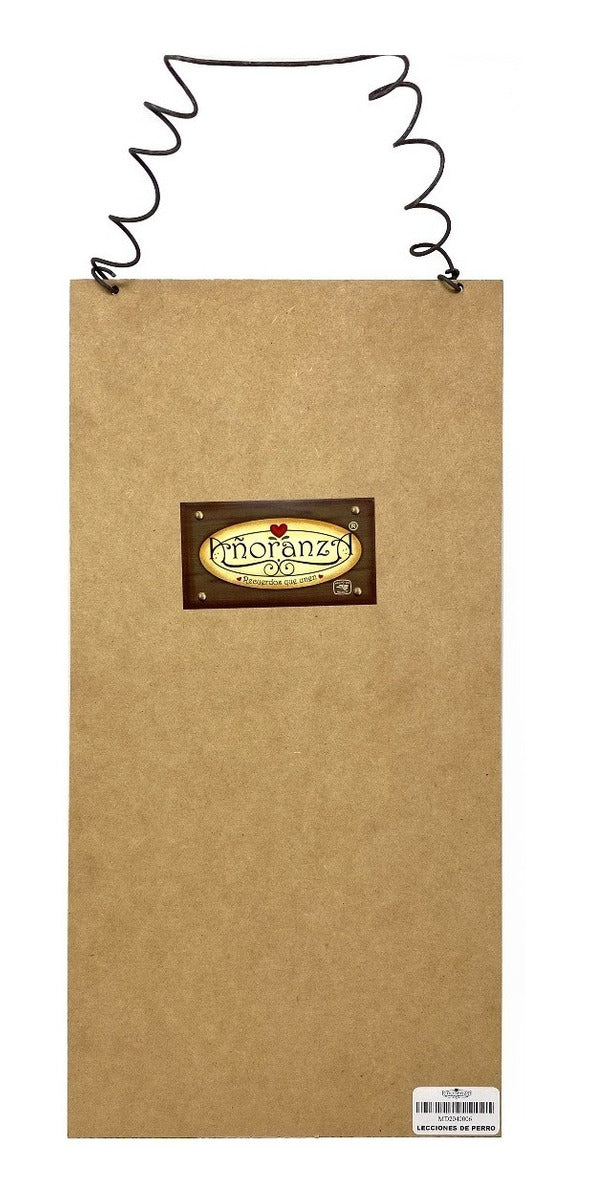 Regalo para amntes de los perros/ Decoración para clinica veterinaria/ Lecciones que me da mi Perro