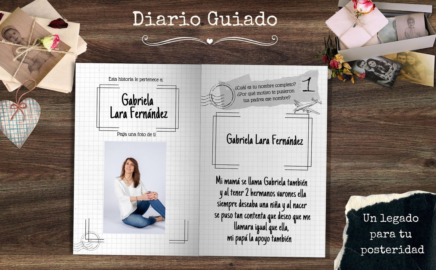 Mi historia en 52 preguntas| Contesta una pregunta a la semana durante un año y habrás creado tu propia historia
