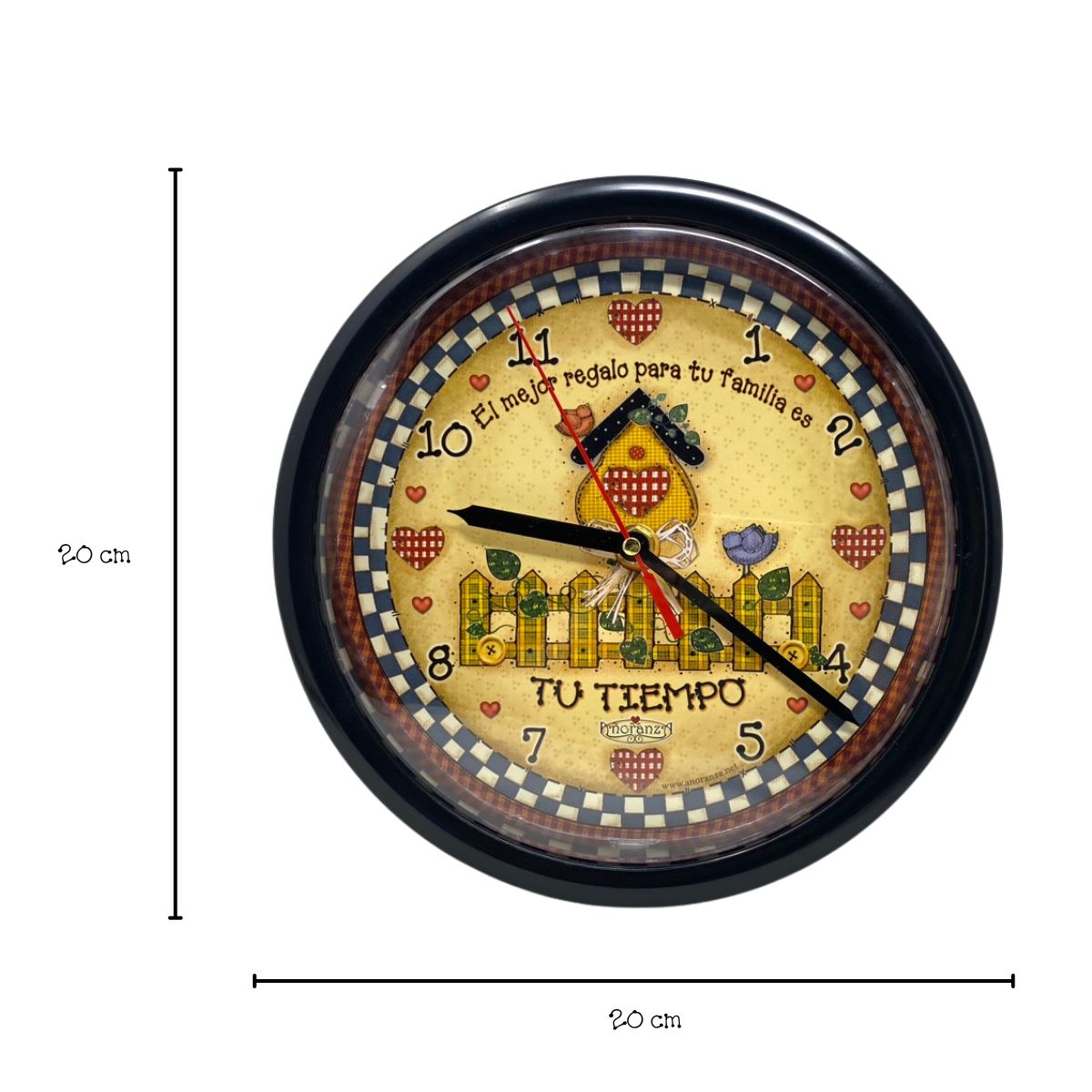 Reloj Casita Tiempo