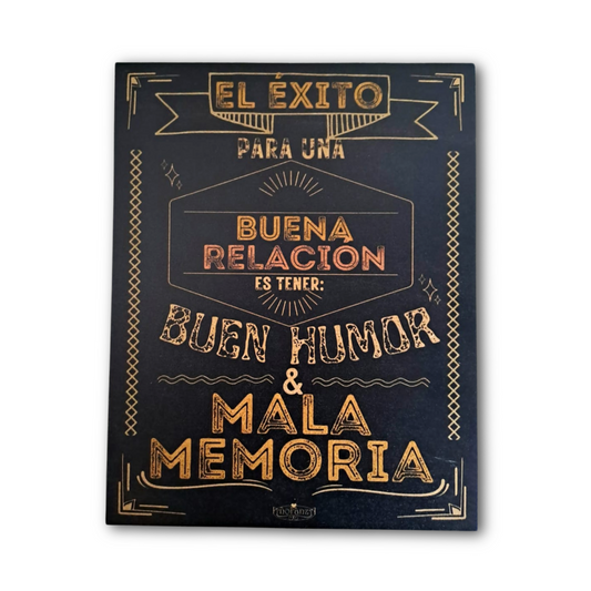 Buen humor y mala memoria | Decoración Vintage para Relaciones