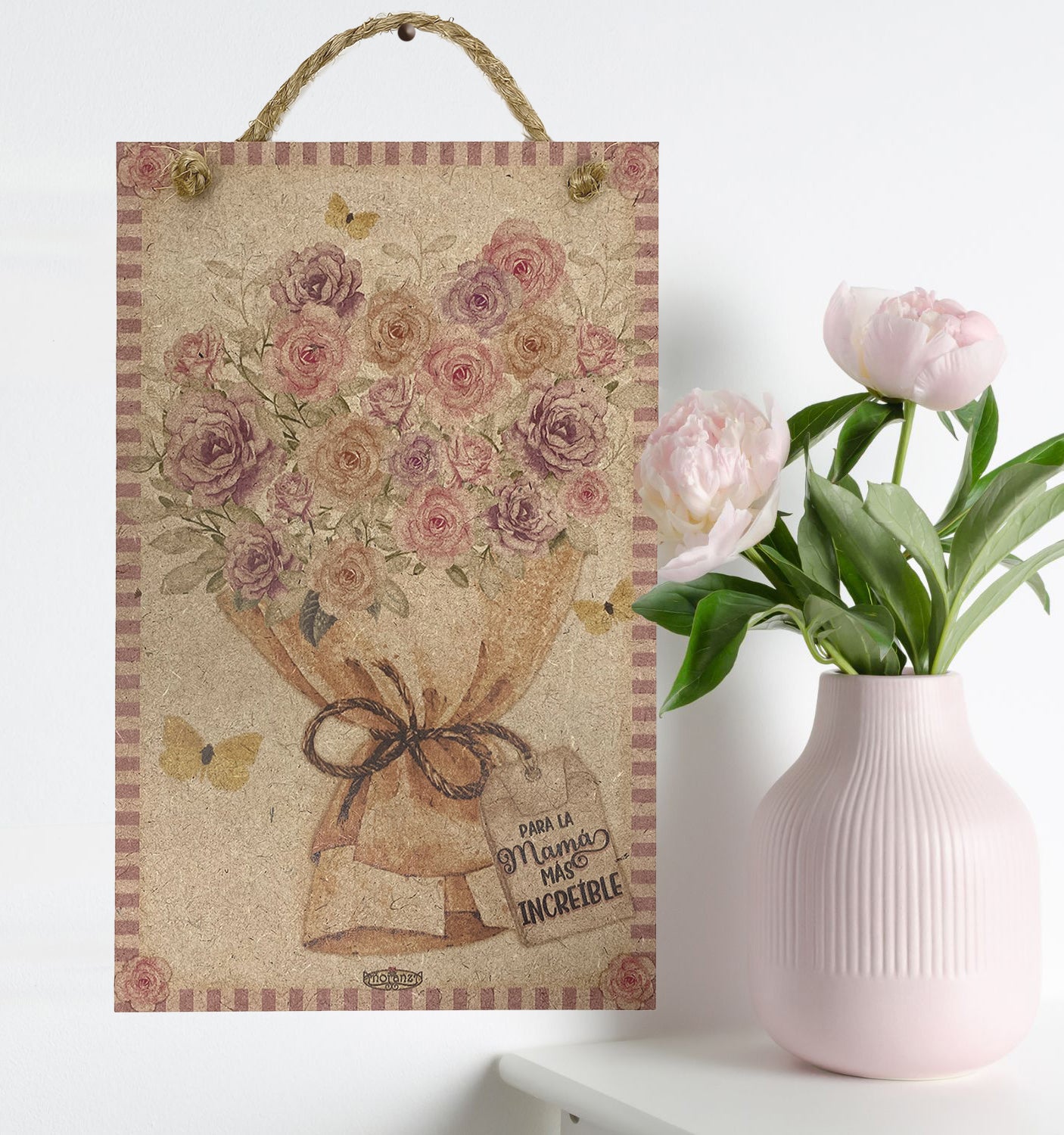 Regalo para mamá, Ramo de flores