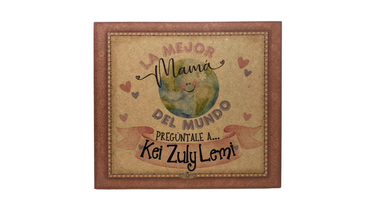 Cuadro Mejor mama pregúntale a, Regalo único para mamá Personalizado, Ideal para la casa o su oficina