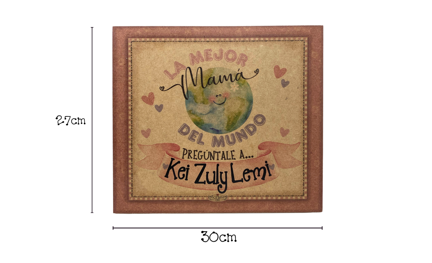 Cuadro Mejor mama pregúntale a, Regalo único para mamá Personalizado, Ideal para la casa o su oficina