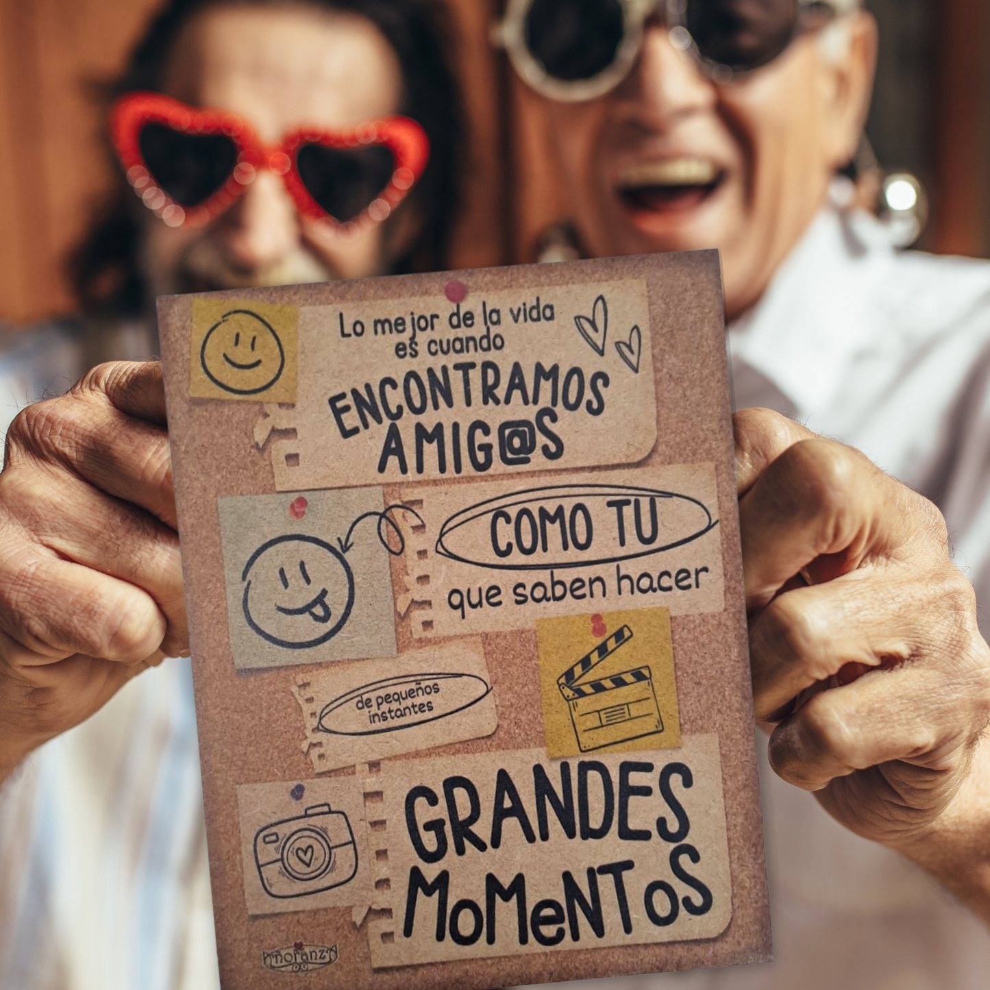 Pequeños y grandes momentos" | Regalo para un amigo