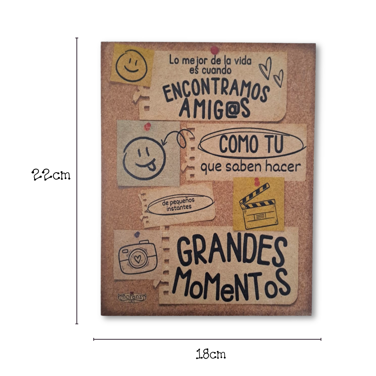 Pequeños y grandes momentos" | Regalo para un amigo
