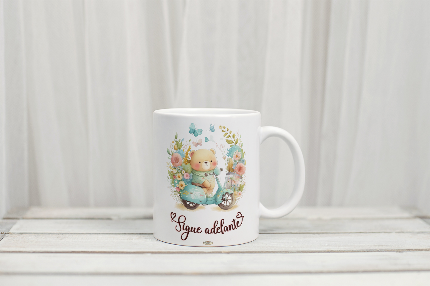 Taza Sigue Adelante