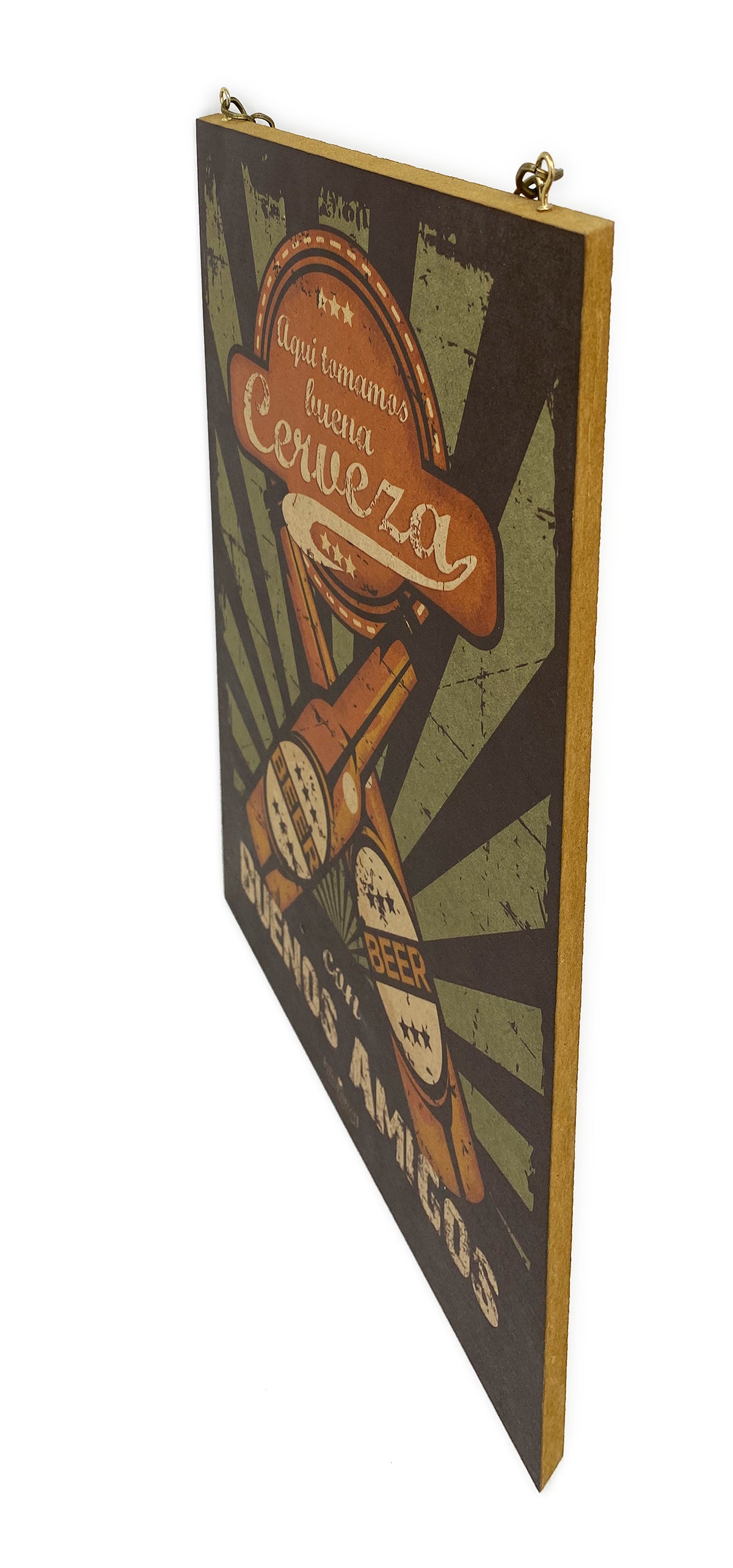 Decoración para Bar, Cantina/Casa o Negocio/ Buena Cerveza con Buenos Amigos