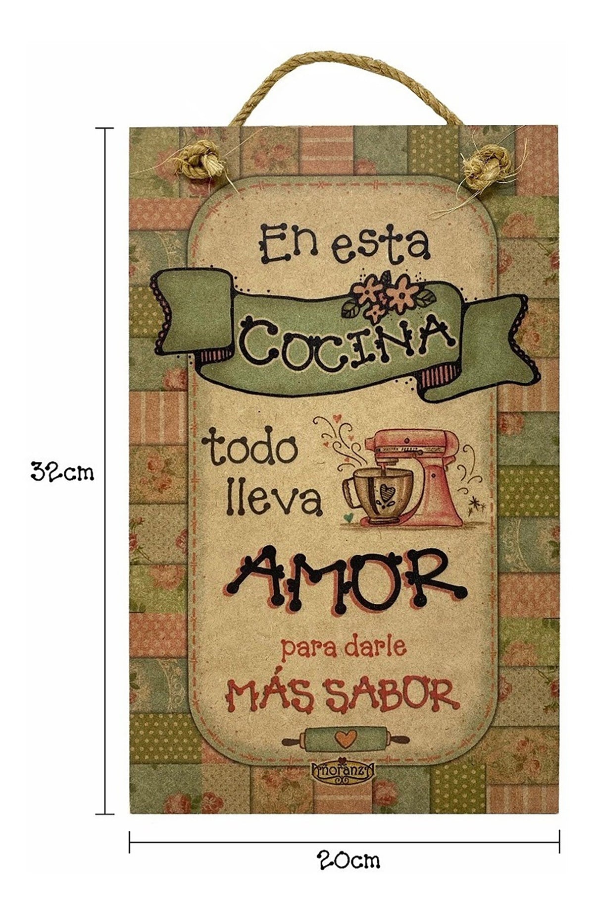 Decoración para Cocina del Hogar, Restaurante etc. /Cocina con amor