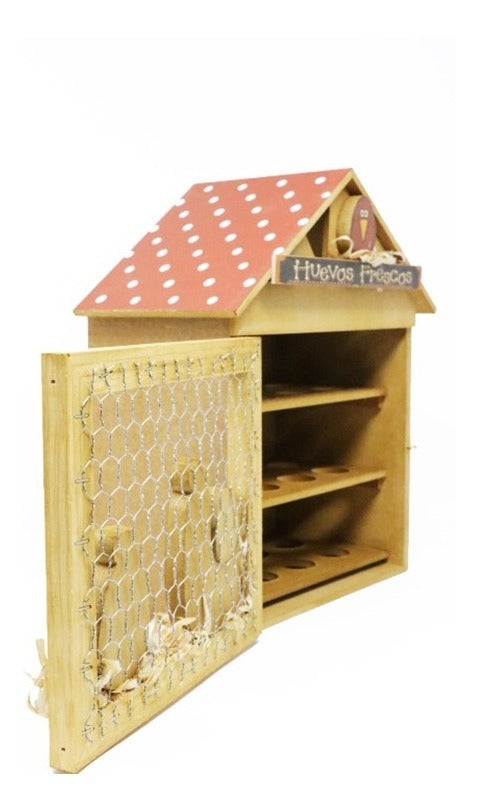Decoración para cocina/ Casita Porta Huevos