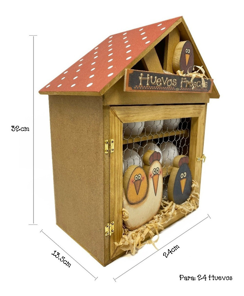 Decoración para cocina/ Casita Porta Huevos