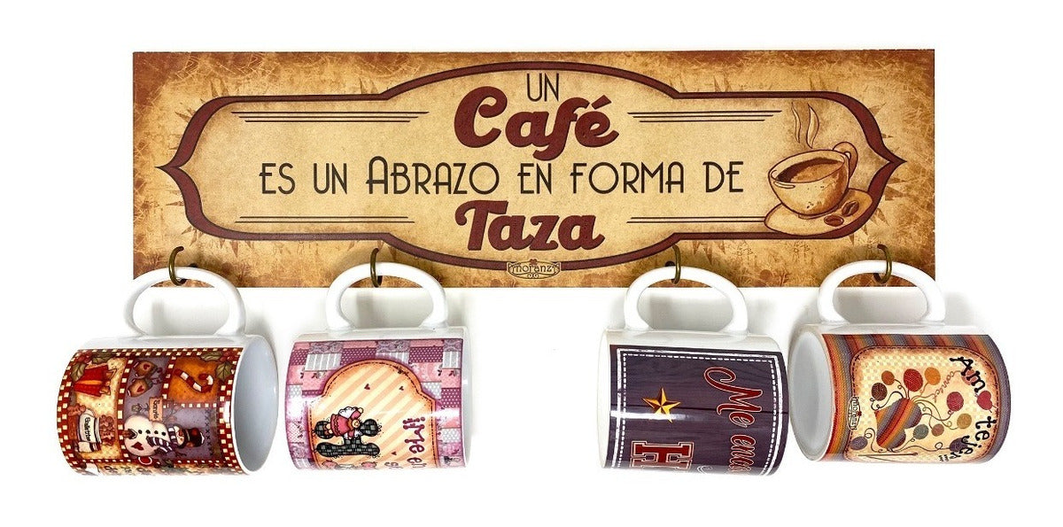 Porta tazas Cafe Abrazo Taza