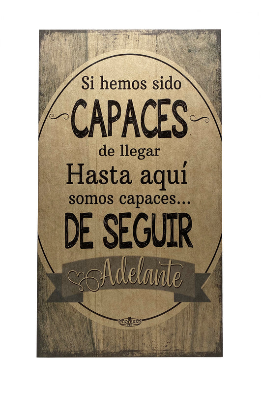 Regalo para pareja, aniversario etc./ Seguir Adelante