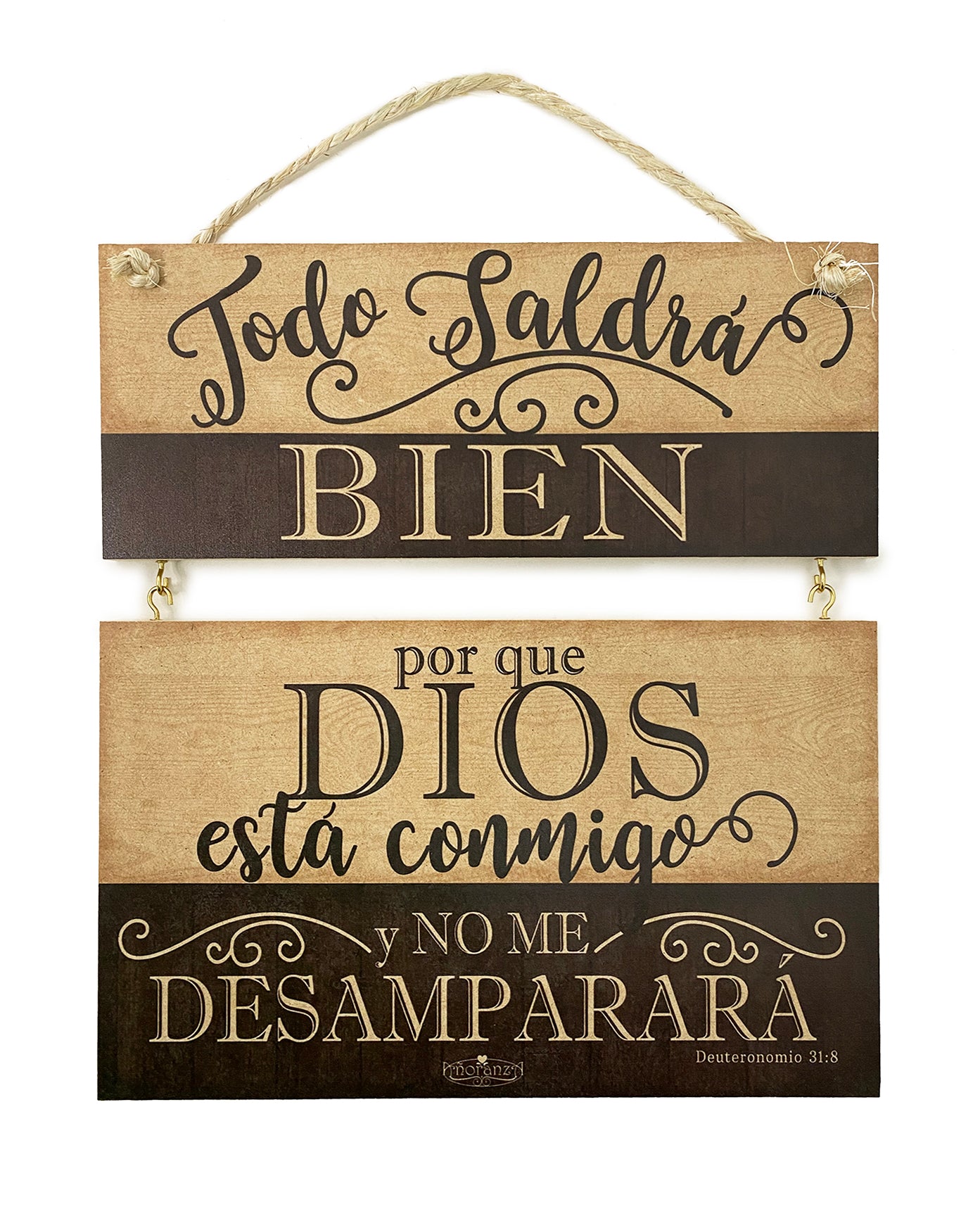 Mensaje de esperanza "todo saldrá bien"