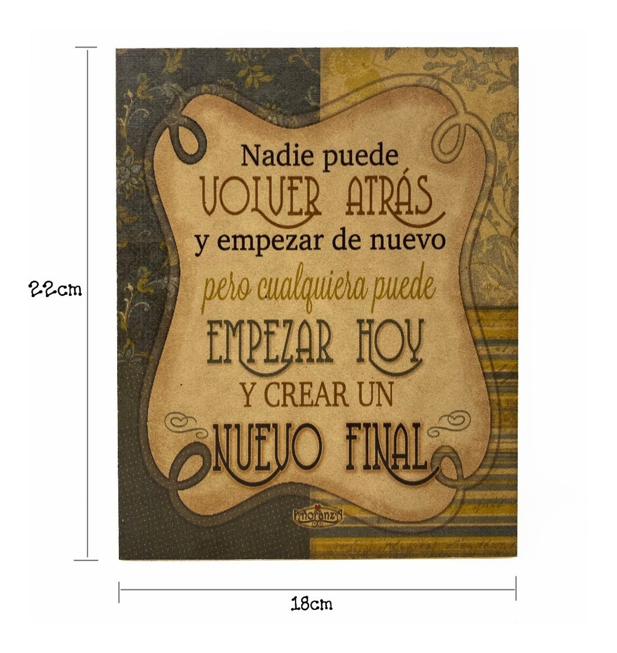 Letrero motivacional-Regala Segundas oportunidades (Nuevo Final)