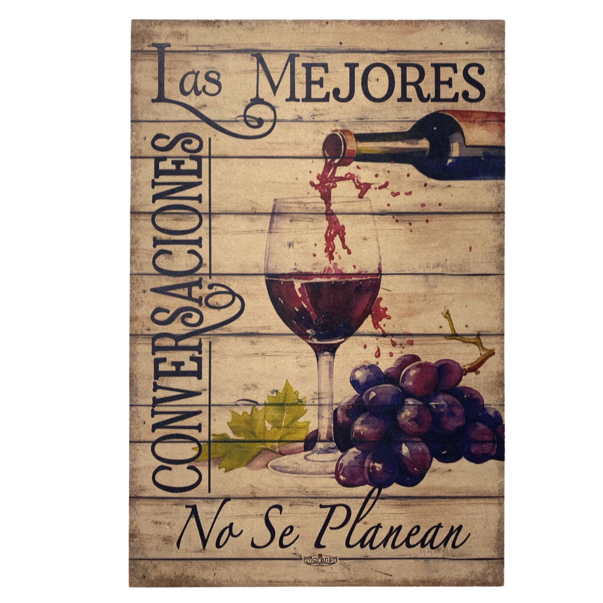 Letrero Decorativo Para bar/ Restaurant/ Estación de vino/ Conversaciones