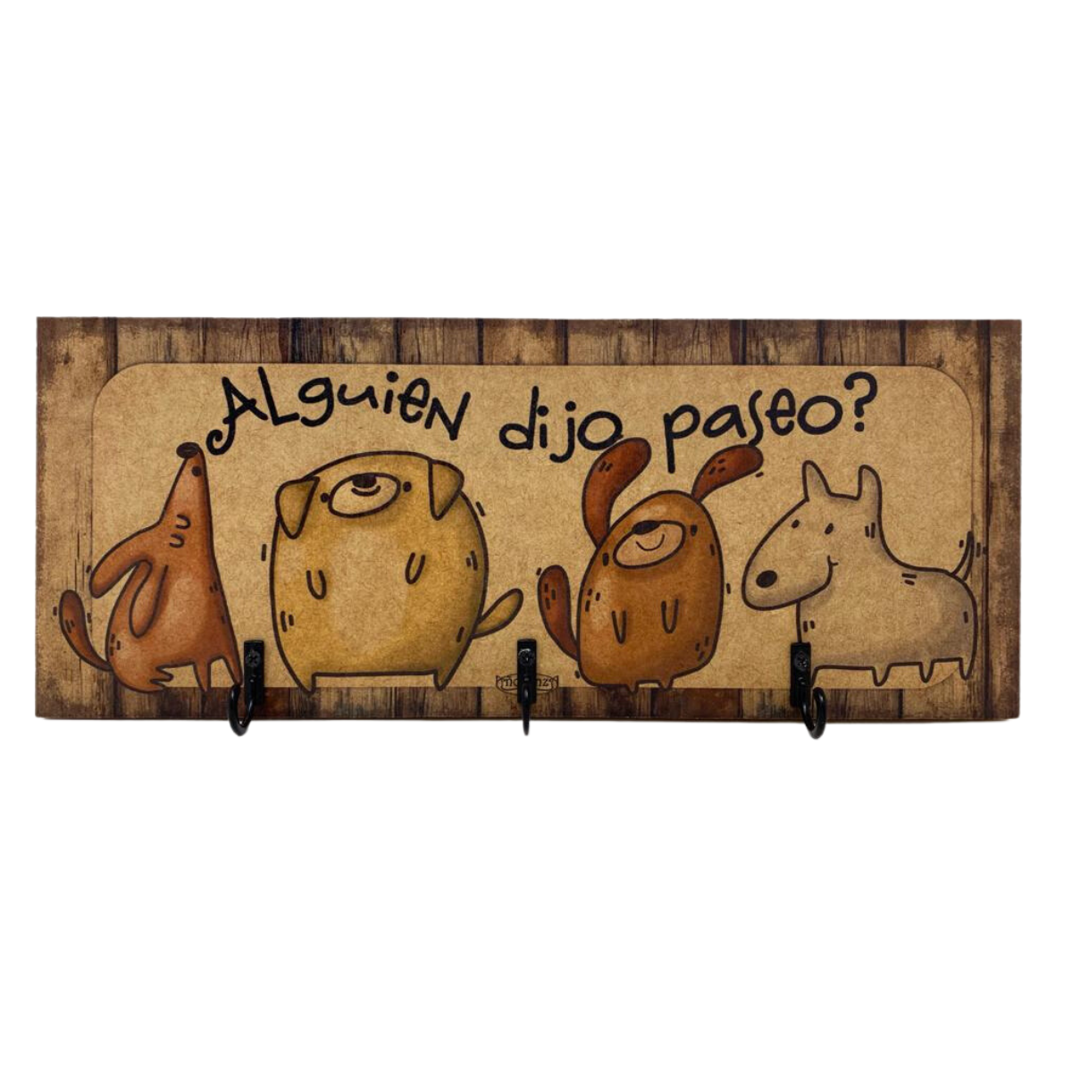 Porta llaves/ Porta Correa de perro chica/ organizador para correas /Paseo