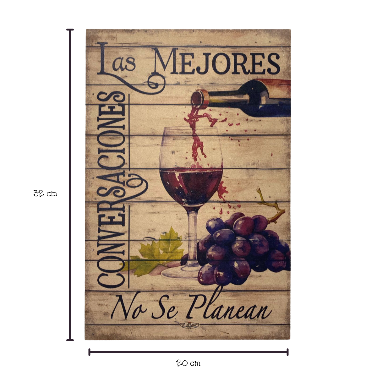 Letrero Decorativo Para bar/ Restaurant/ Estación de vino/ Conversaciones