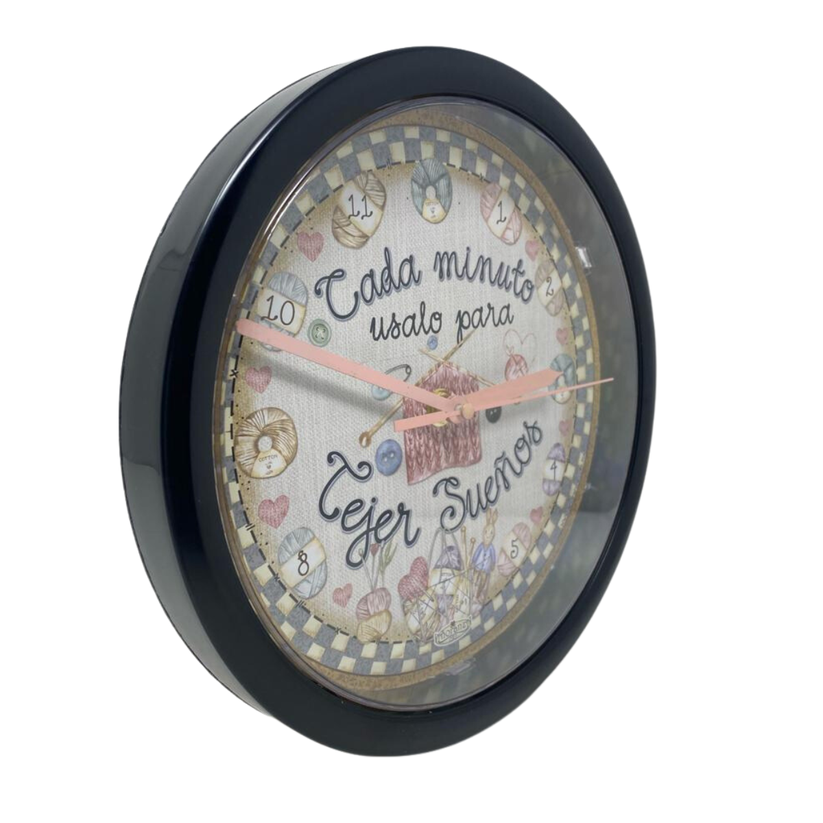 Reloj de Pared Tejer Sueños