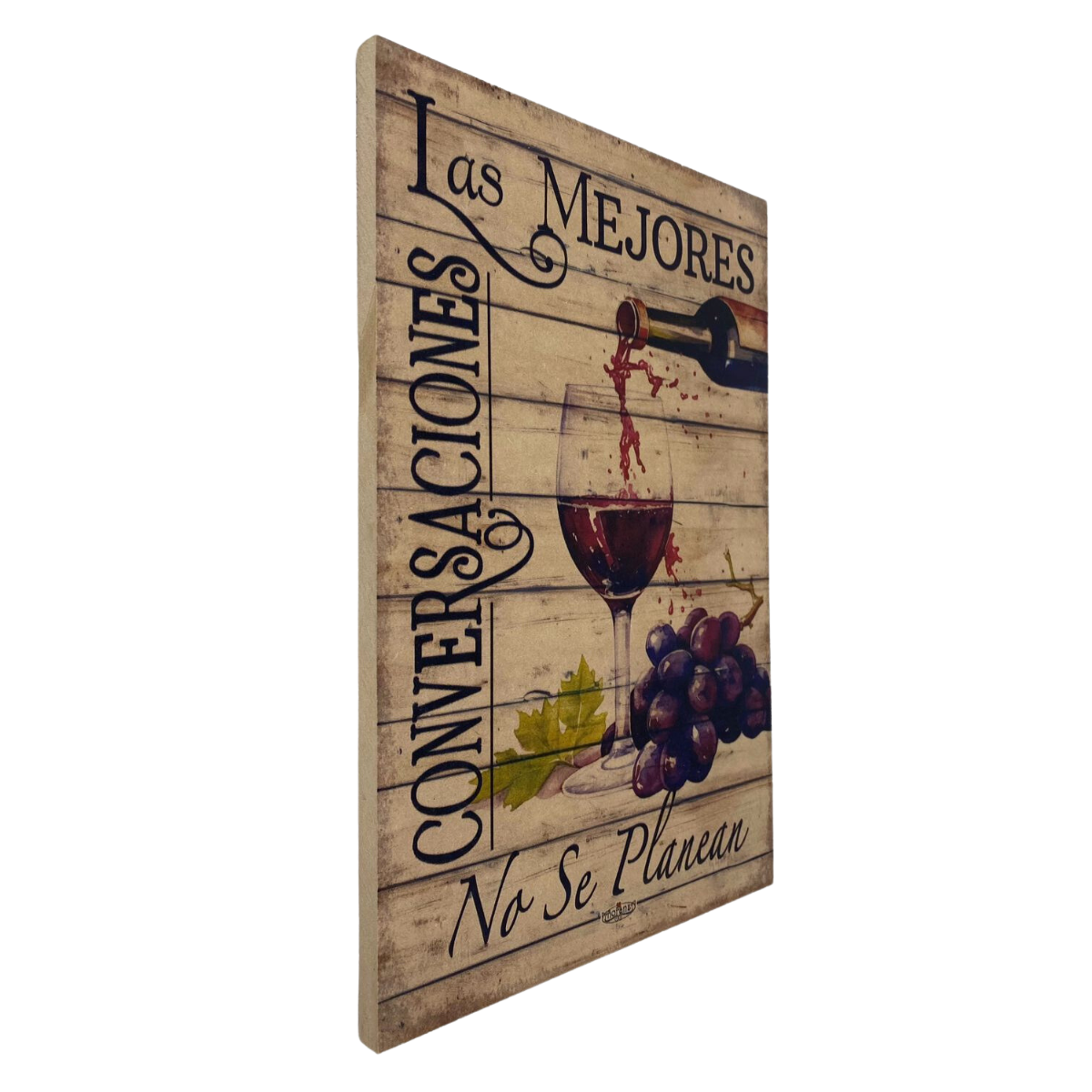 Letrero Decorativo Para bar/ Restaurant/ Estación de vino/ Conversaciones