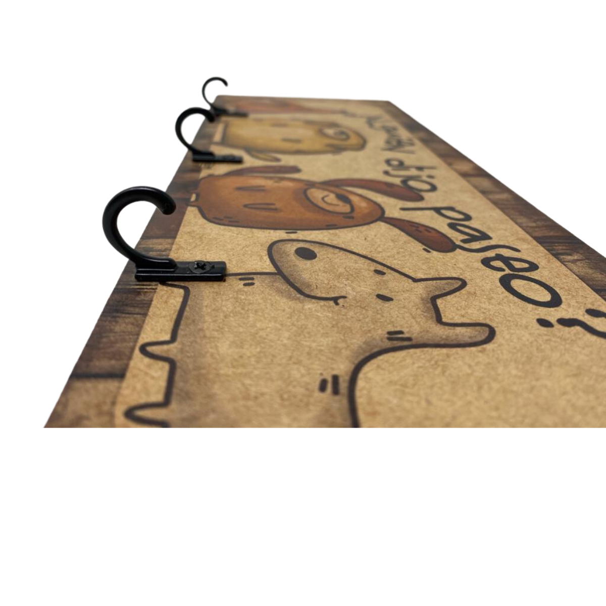 Porta llaves/ Porta Correa de perro chica/ organizador para correas /Paseo