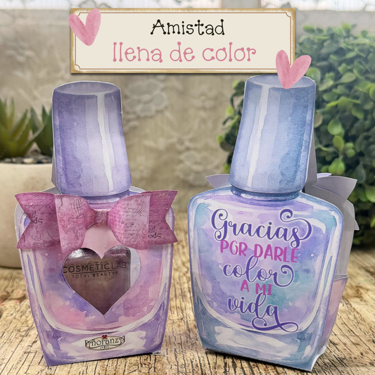 Amistad Llena de Color – Imprimible para Regalo