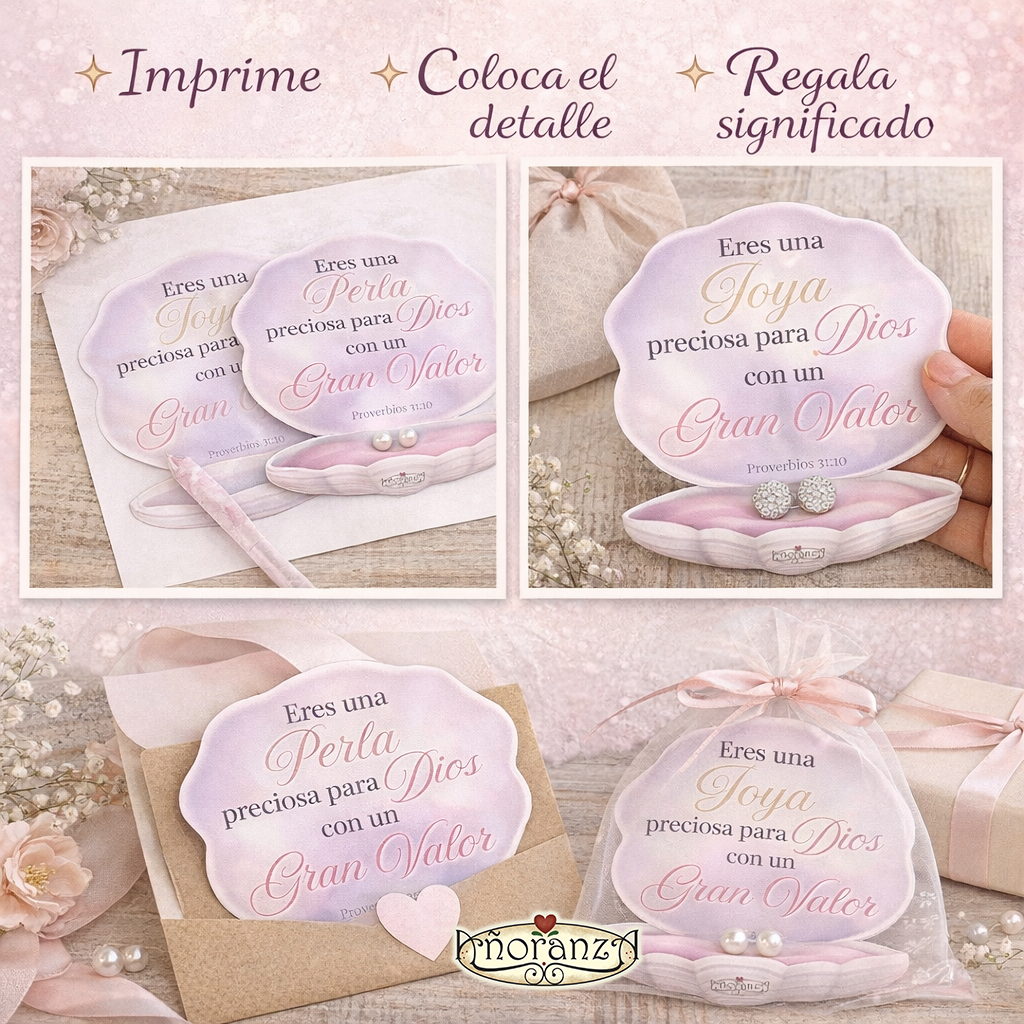 Imprimible Mujer de Gran Valor – Proverbios 31:10 | Día de la Mujer Cristiana