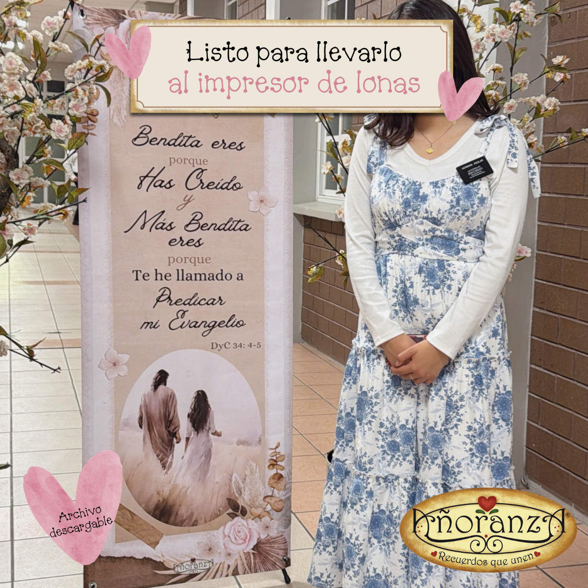 Archivo para Banner apartamiento misionera SUD 60×160 | Decoración para misionera