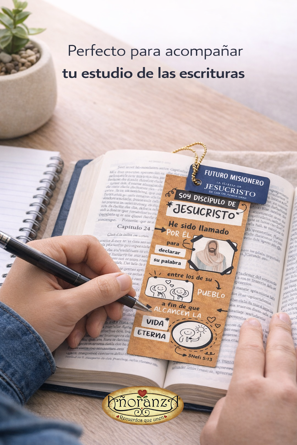 Separador Futuro Misionero SUD Imprimible | Soy Discípulo de Jesucristo