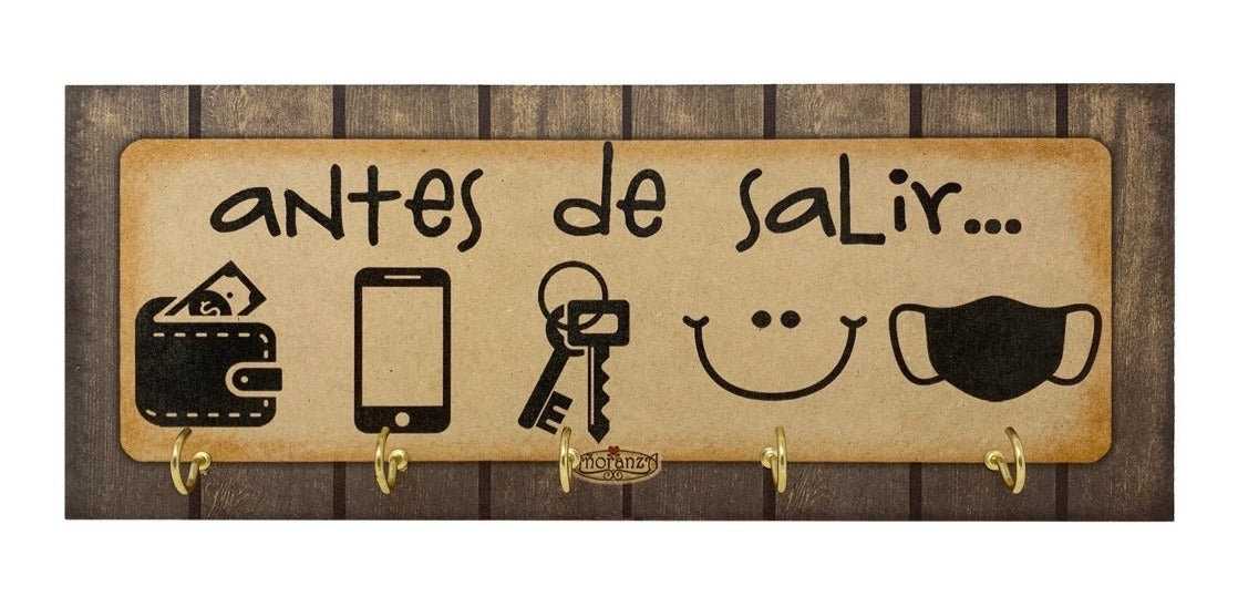 Decoracion para la entrada del hogar/ Portallaves antes de salir