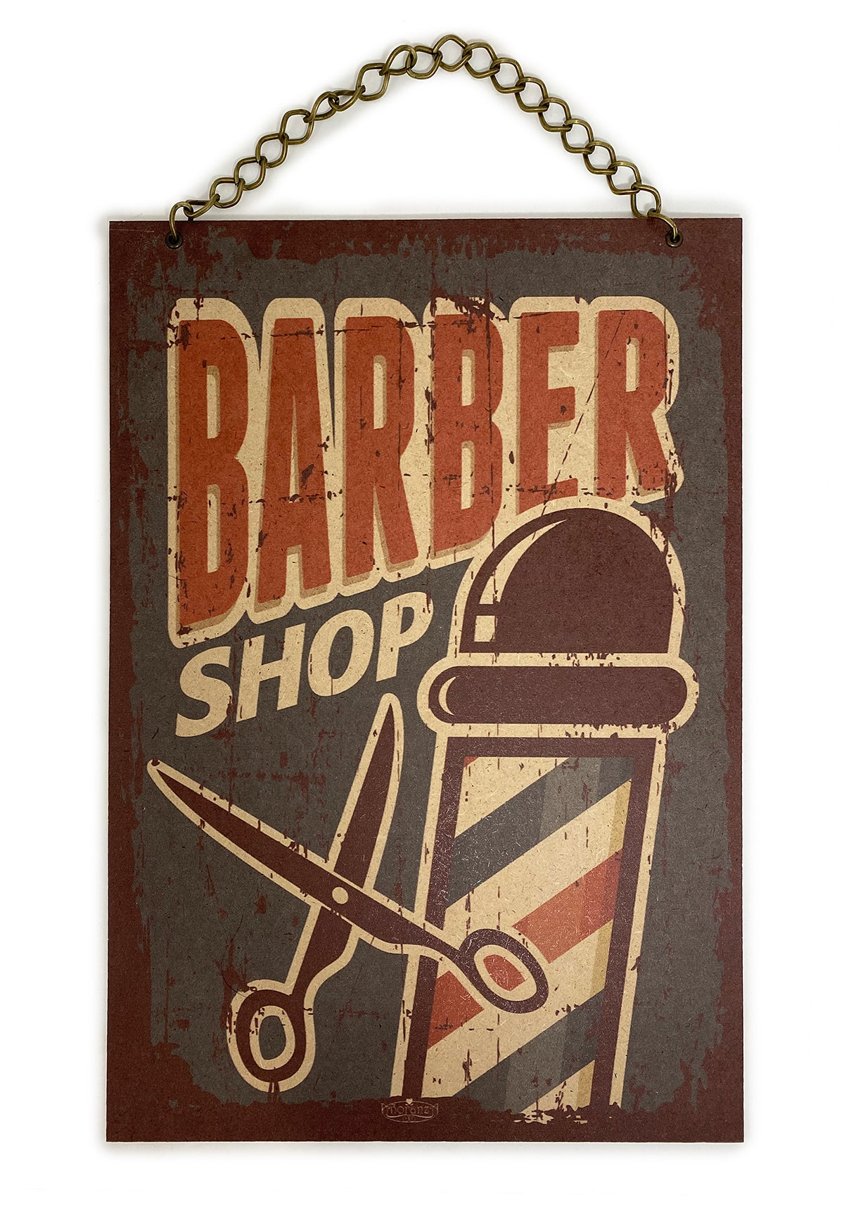 Decoración para peluqueria barberia | 28x40cm