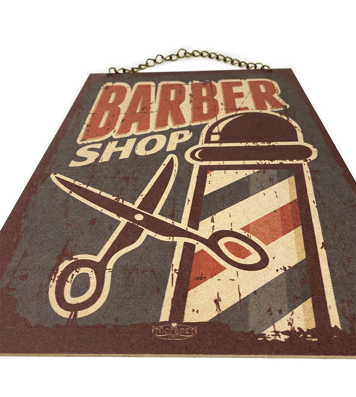Decoración para peluqueria barberia | 28x40cm