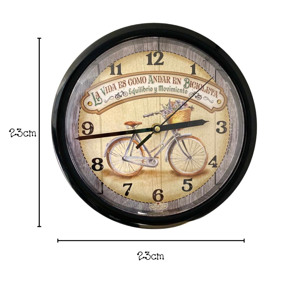 Reloj la vida es como andar en Bici