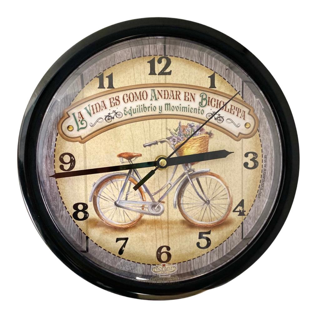 Reloj la vida es como andar en Bici